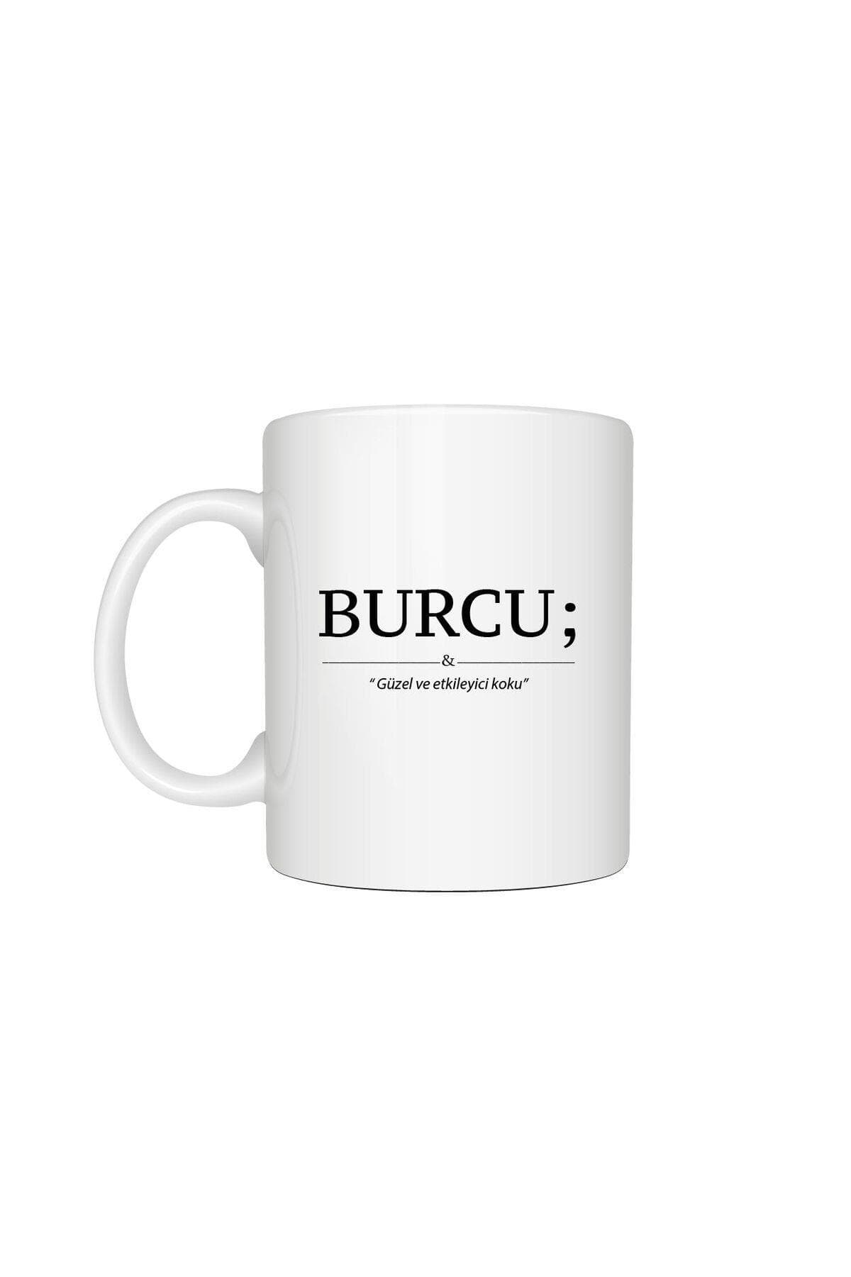 Kişiye Özel İsim ve Anlamı Yazılı Beyaz Kupa