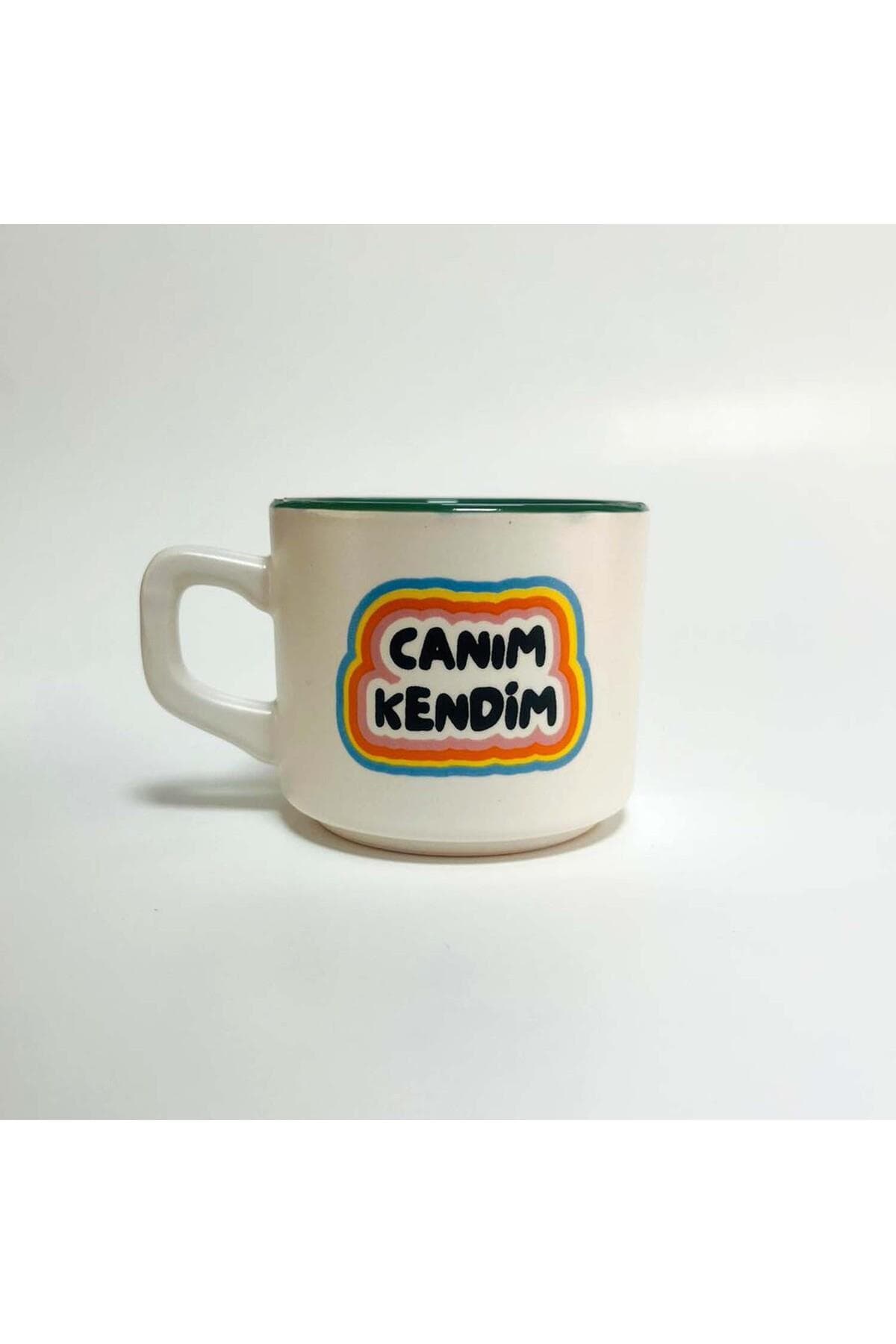 Canım Kendim Baskılı Yeşil İçli Venüs Kupa