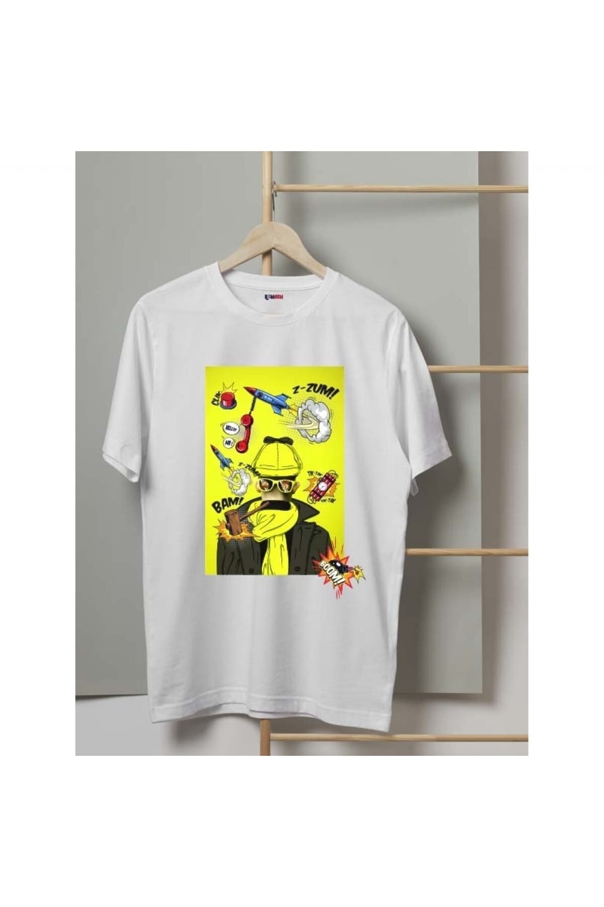 You Boom Tasarım Baskılı Erkek Tshirt - M