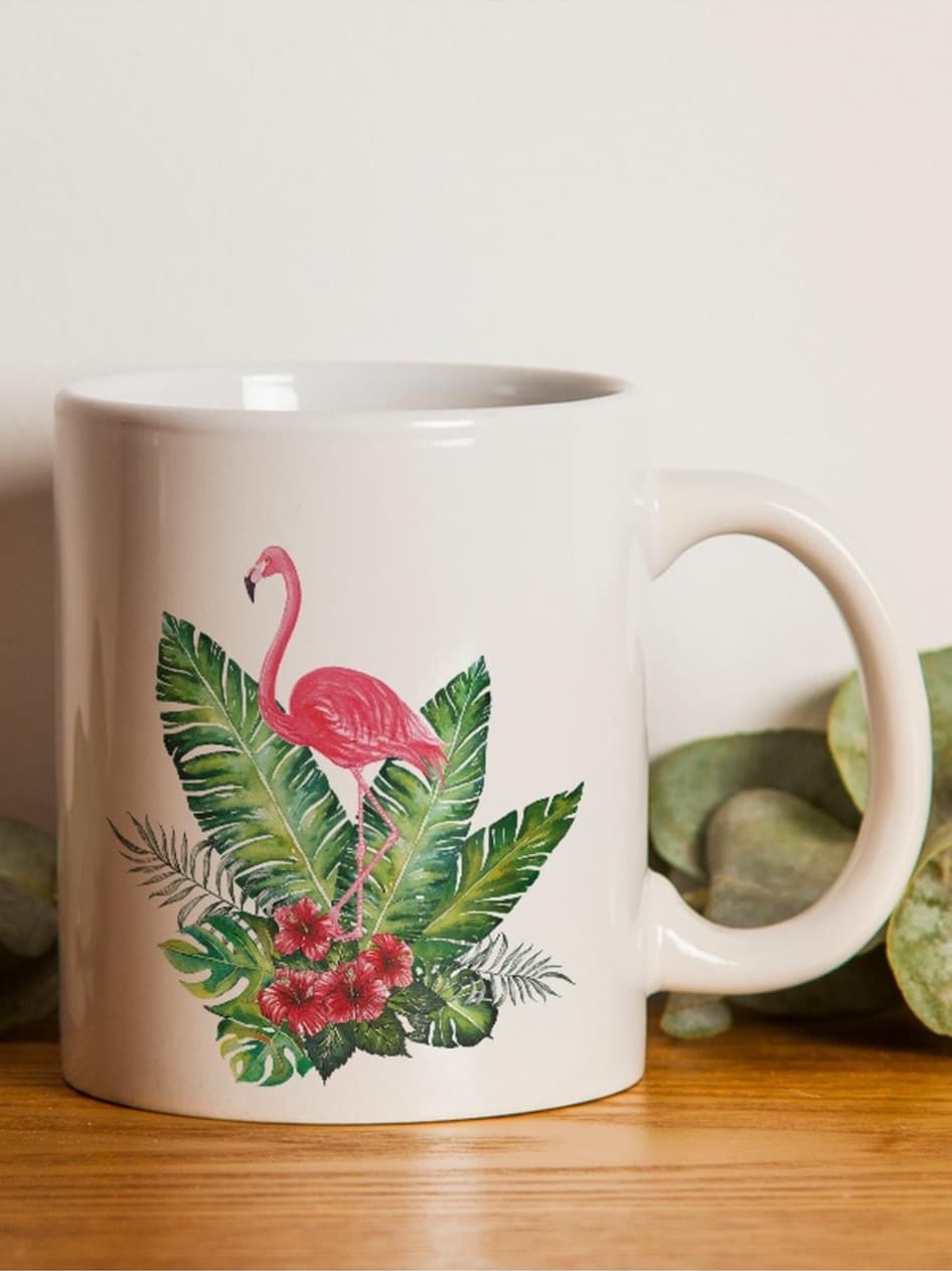 Flamingo Tasarım Baskılı Kupa-590