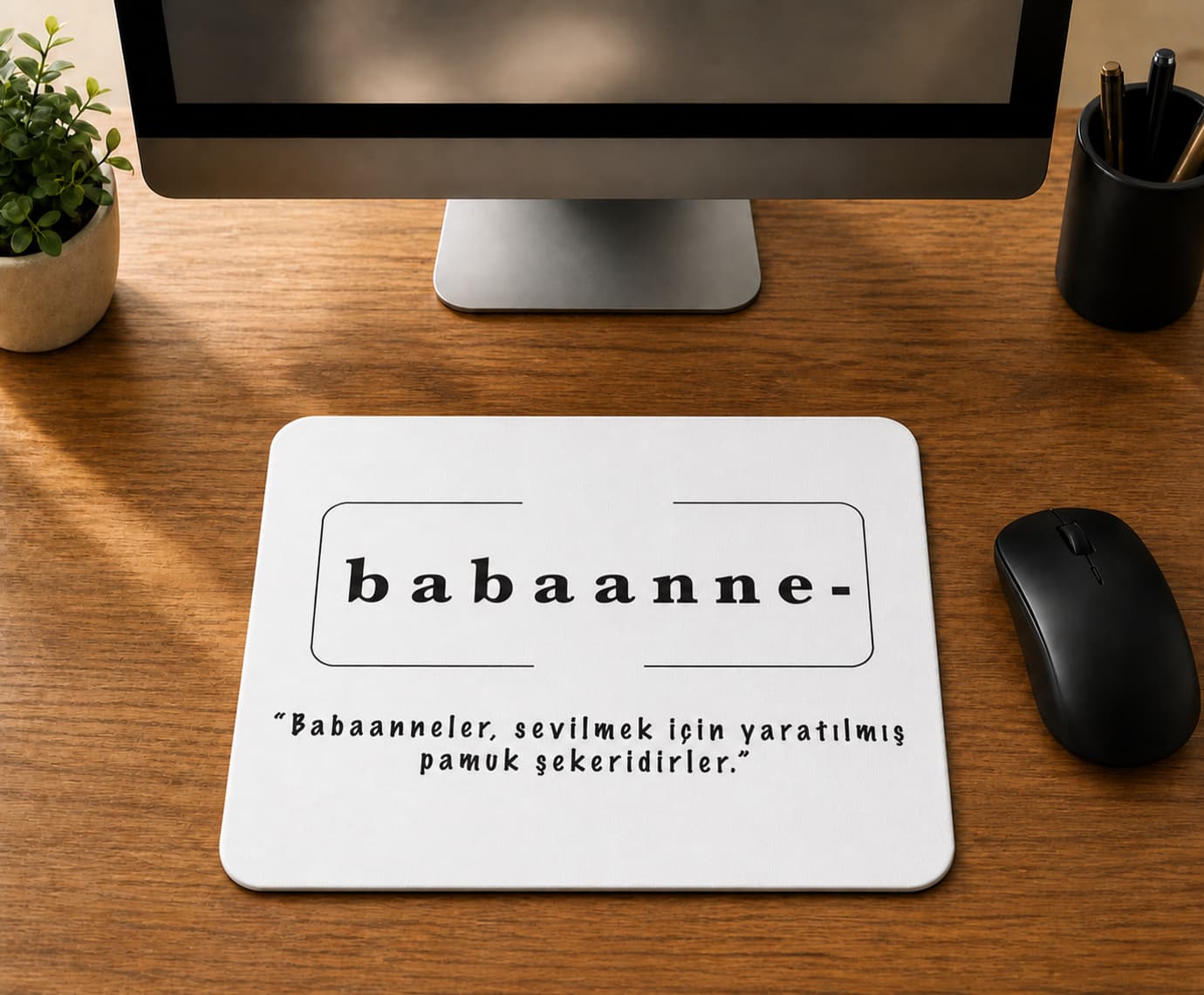 Babaanne - BASKILI MOUSE PAD