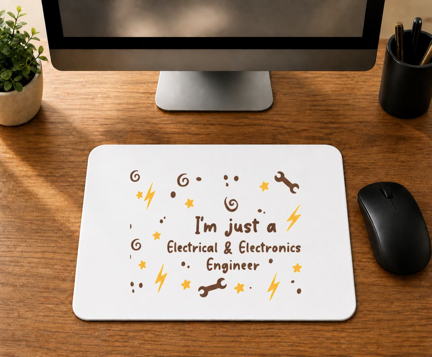 Sadüzgünhamster - Elektronik Mühendisi - BASKILI MOUSE PAD