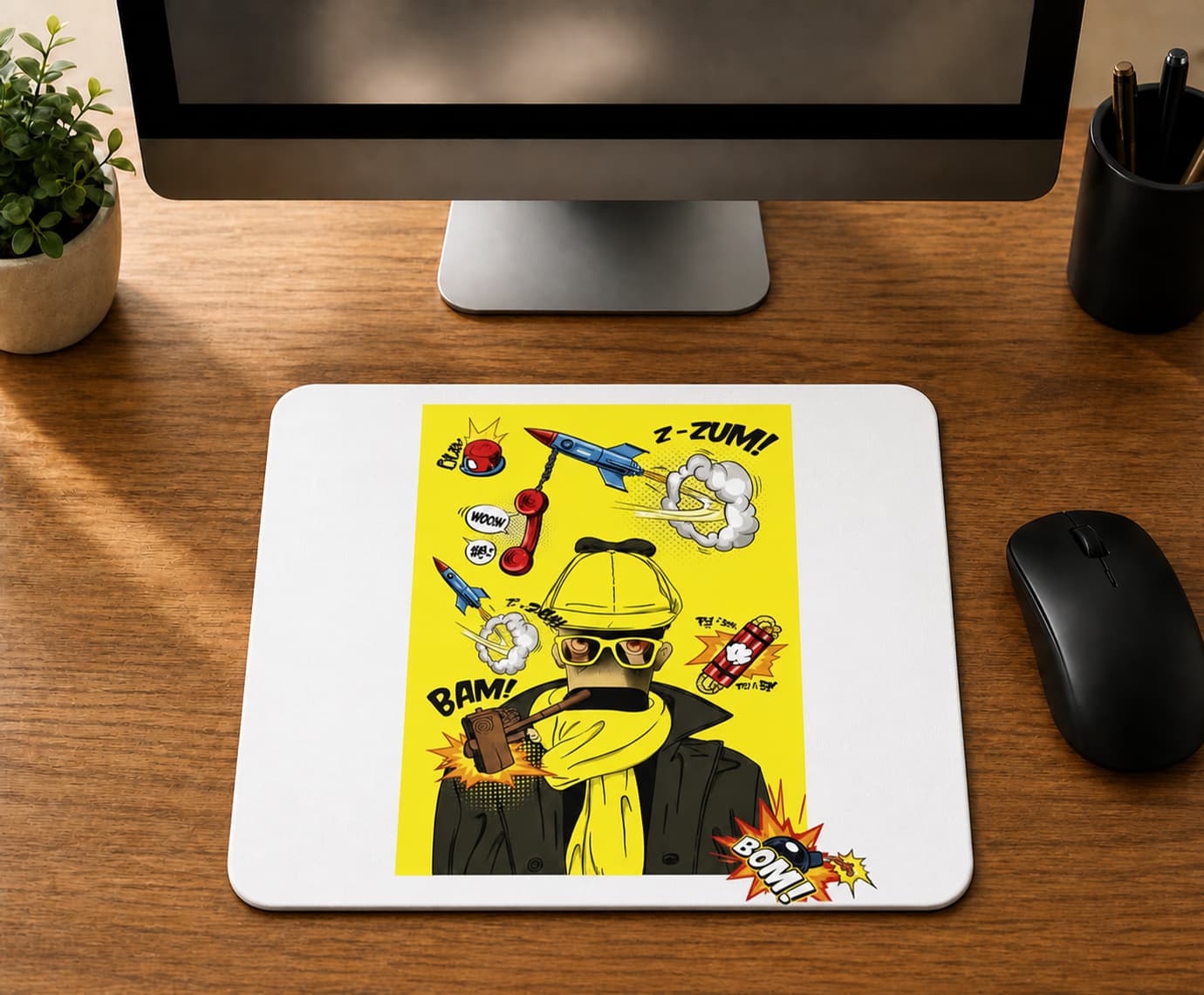 You Boom Baskılı Mousepad Bilgisayar Altlığı