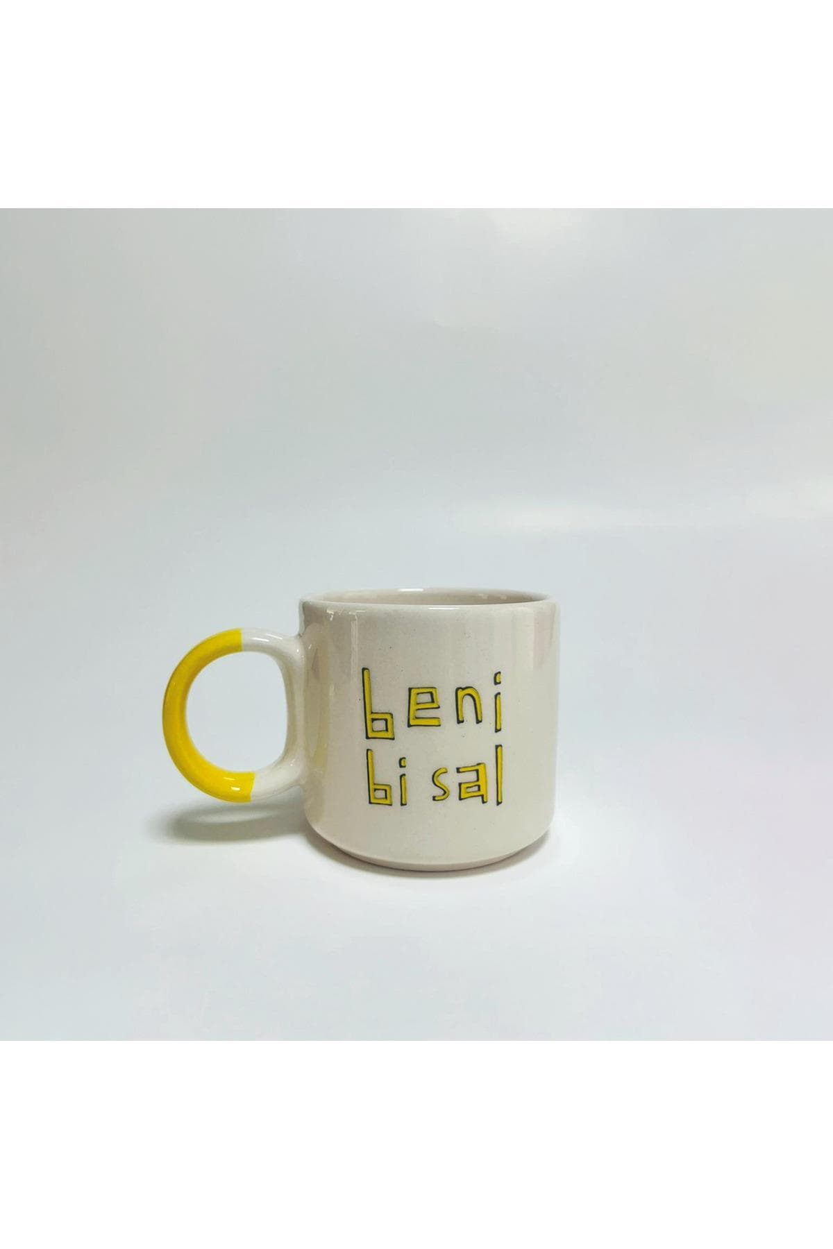 Beni Bi Sal Baskılı Kulplu P Kupa Bardak Fincan Mug