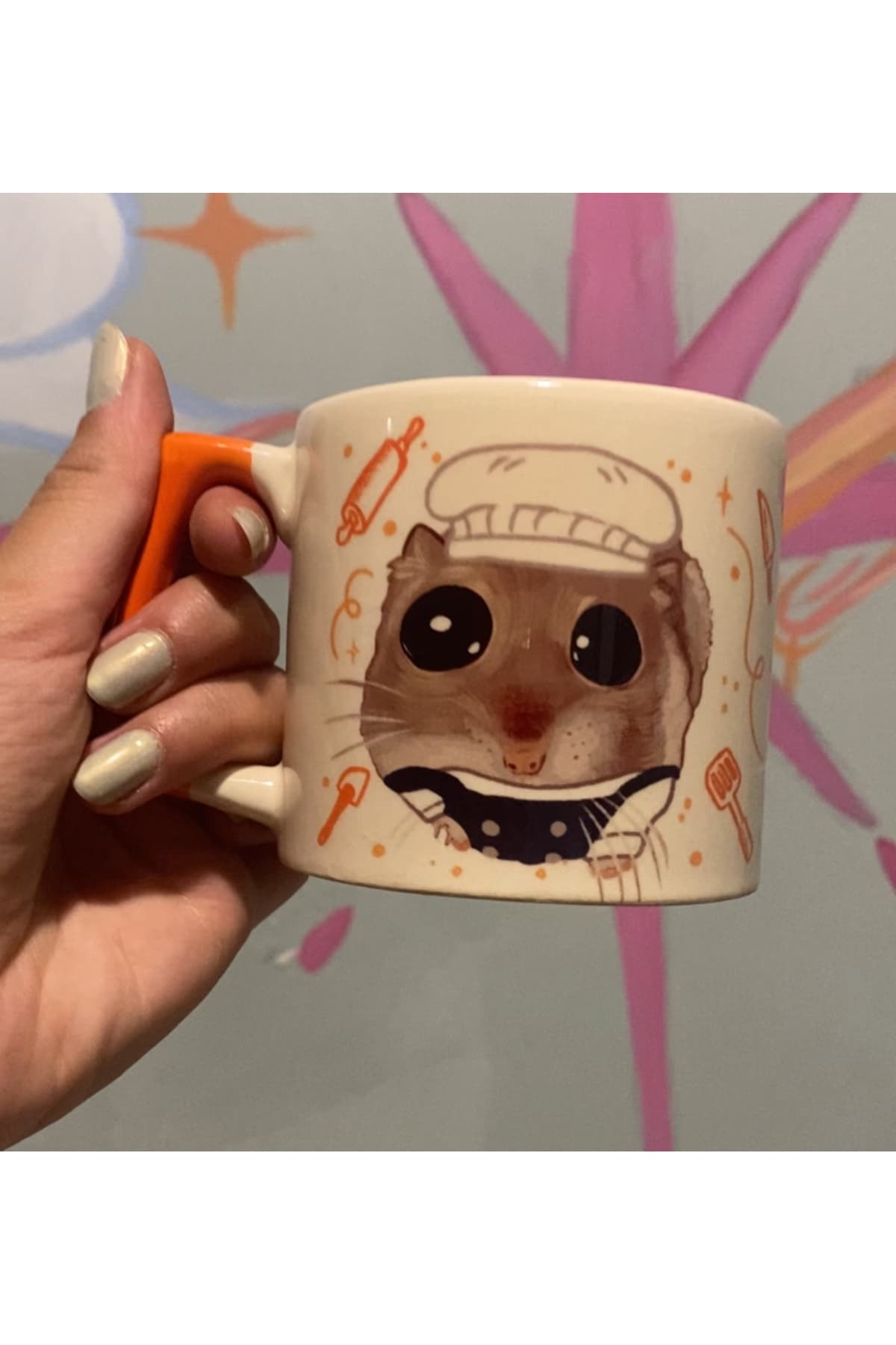 Sad Hamster Meslek Aşçı Chef Kupa Bardak Fincan