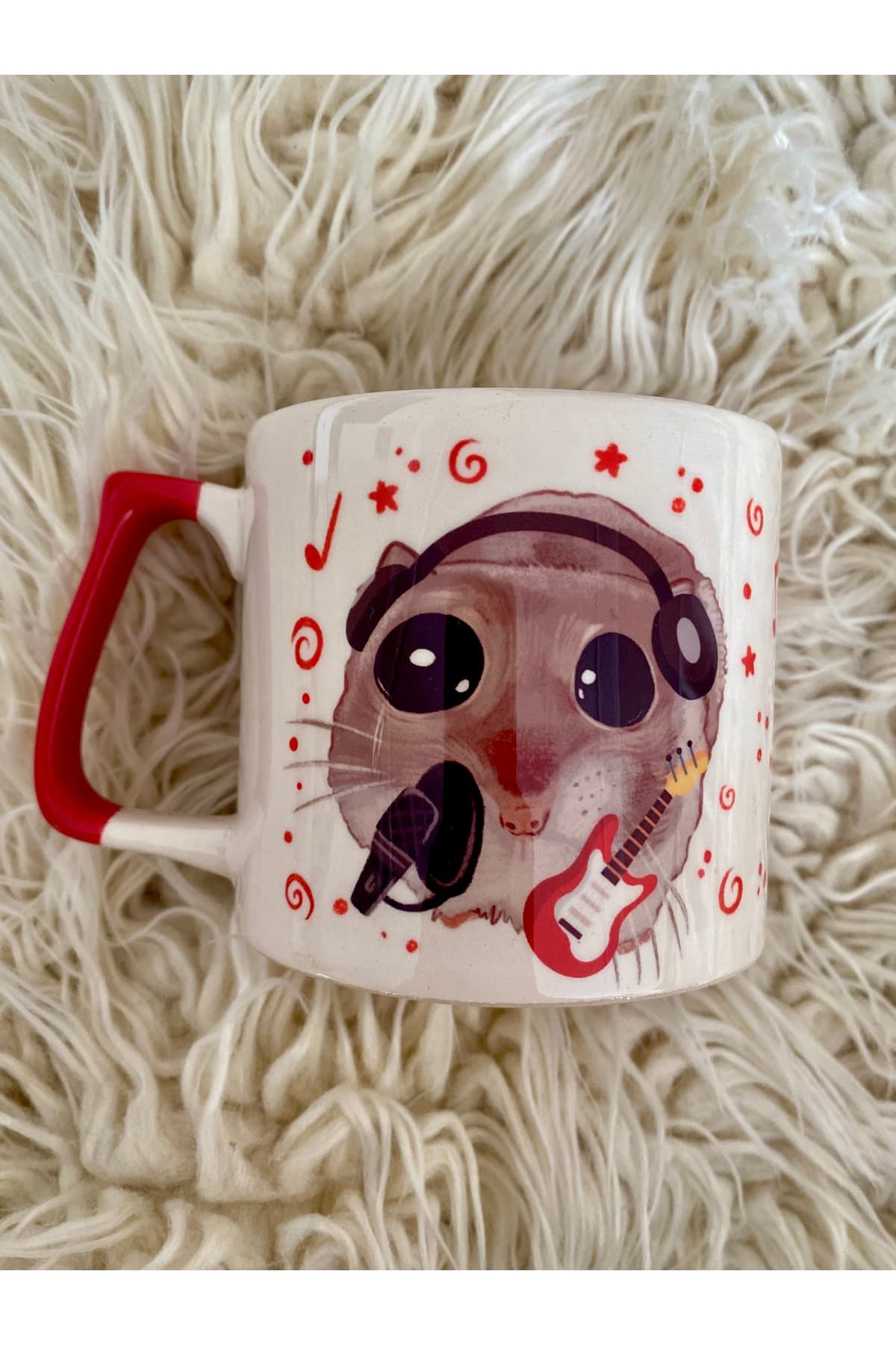 Sad Üzgün Hamster - Meslek: Müzisyen (Musician) Kupa