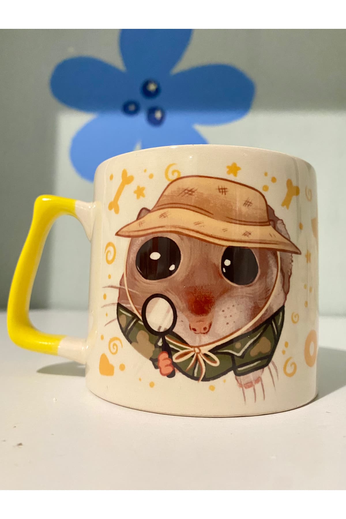 Sad Üzgün Hamster - Meslek: Arkeolog (archaeologist) Kupa