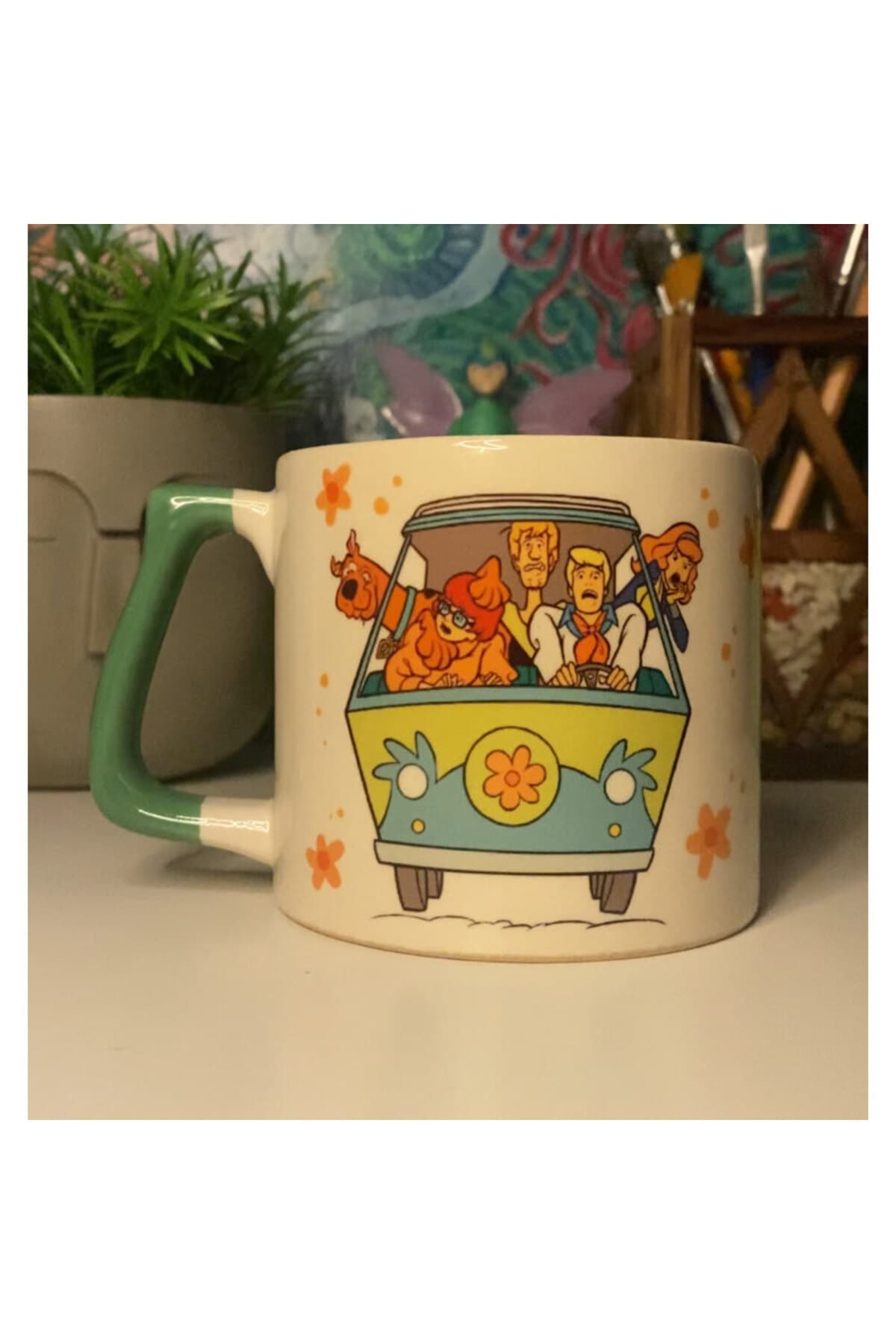 Scooby-Doo Bardak Kupa Çay Kahve fincanı