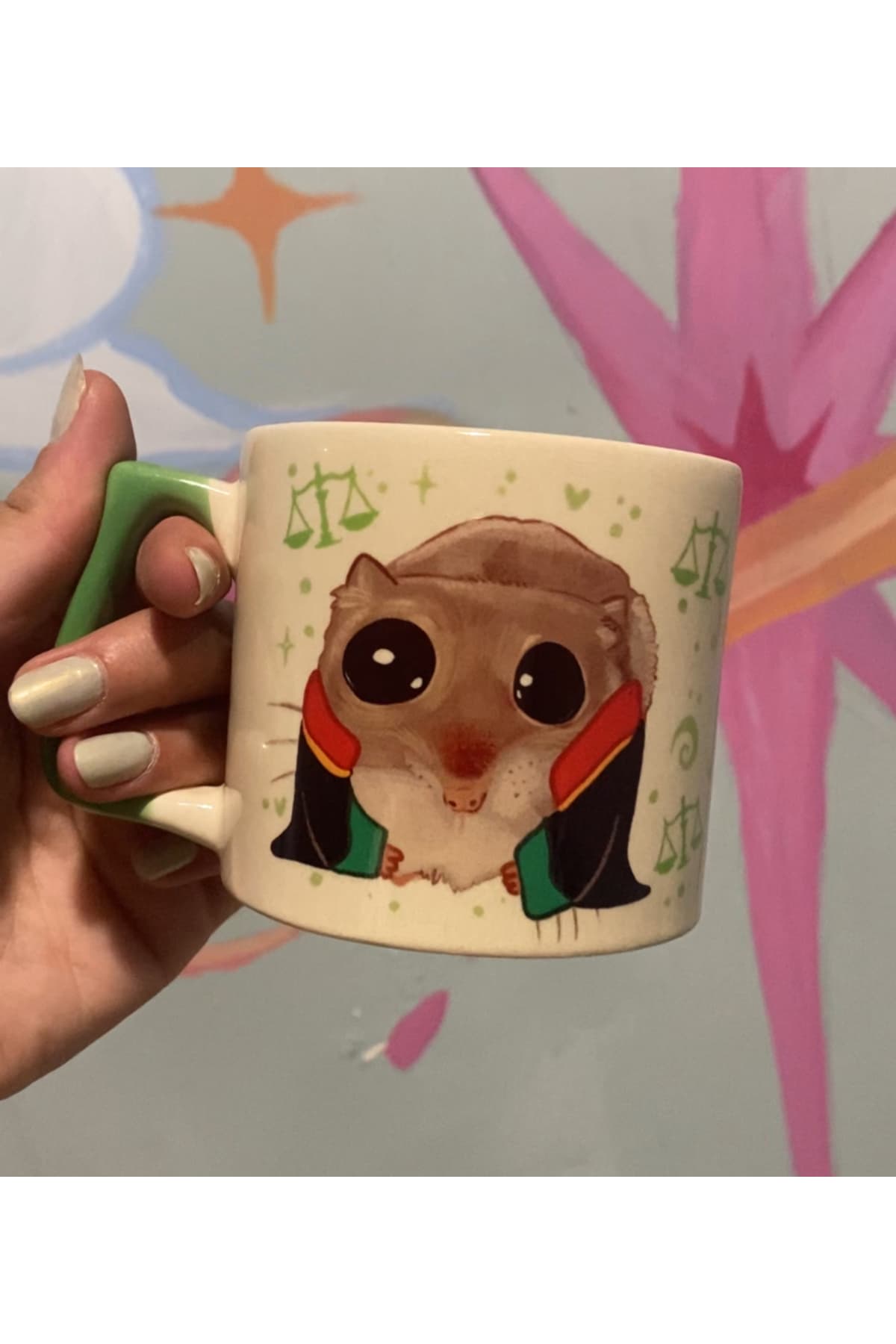 Sad Üzgün Hamster Meslek Avukat Kupa Bardak Fincan