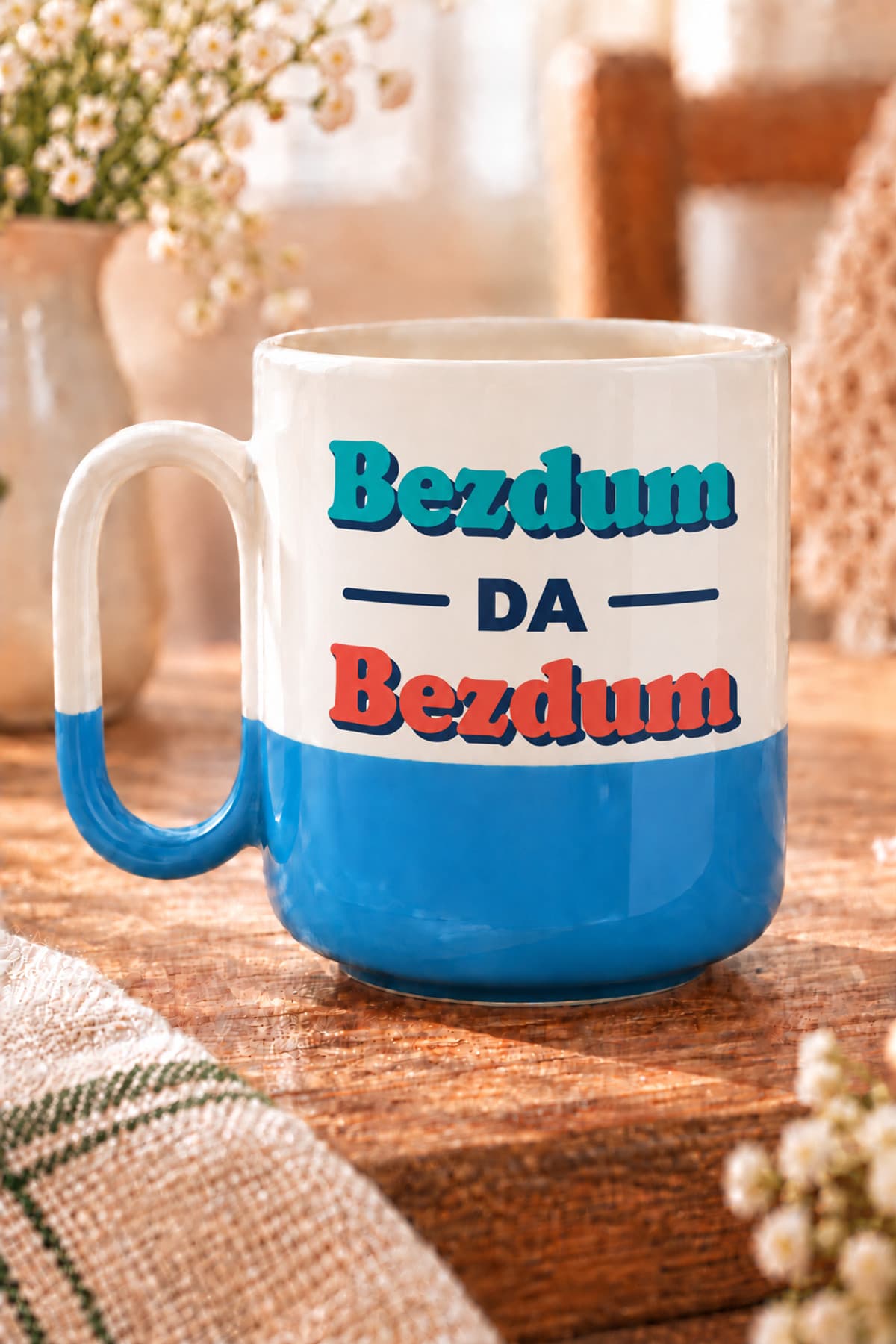 Bezdum Da Bezdum Baskılı Arya Kupa