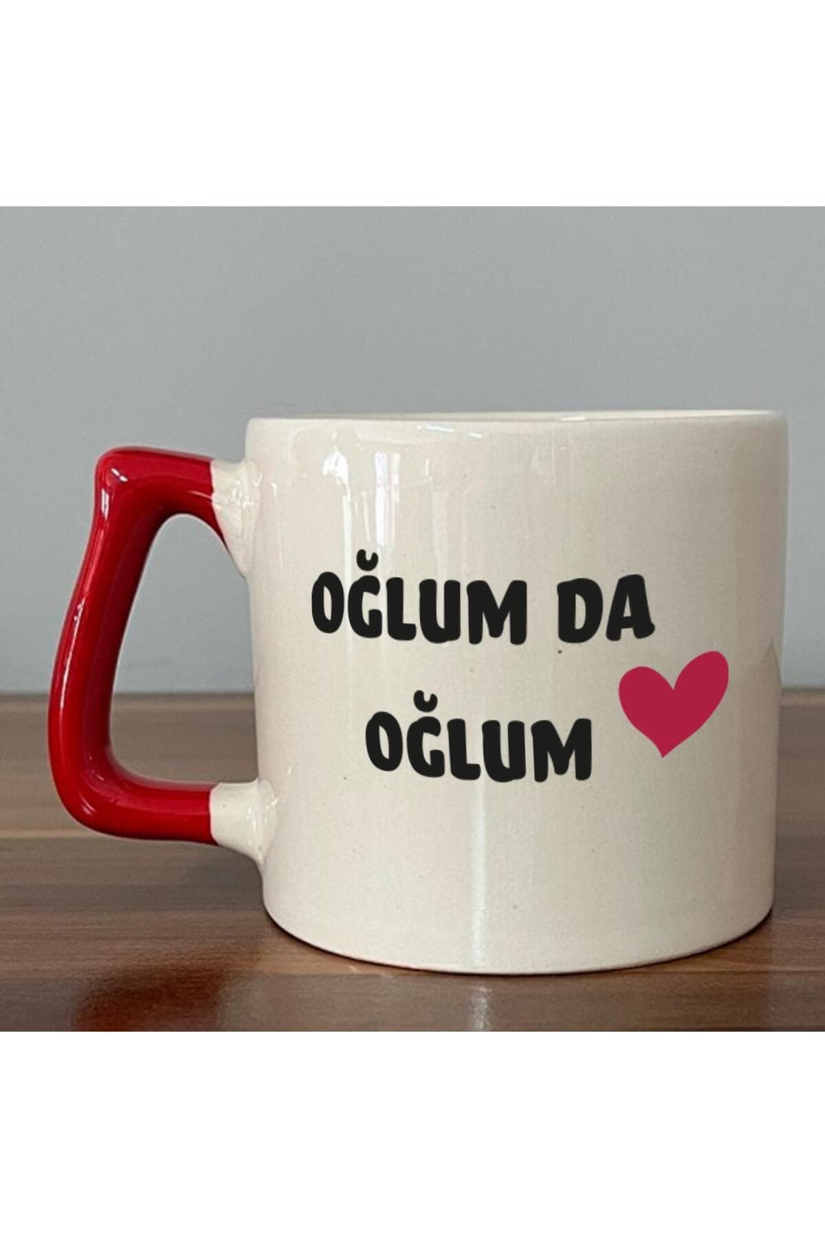 Karım Da Karım Baskılı Kırmızı Kulplu Prime Sevgililer Günü Kupası