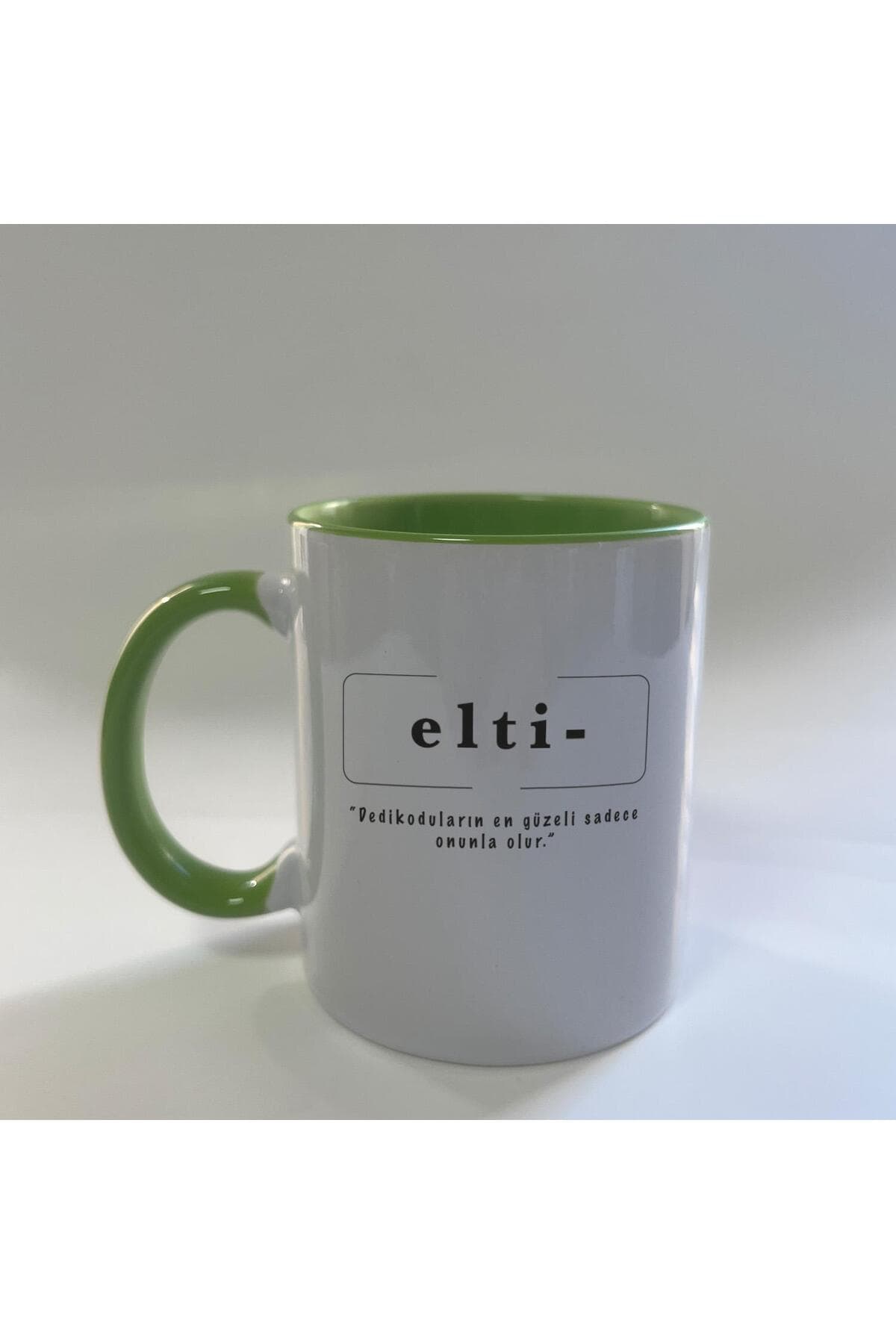 Elti Baskılı Yeşil Mega Kupa